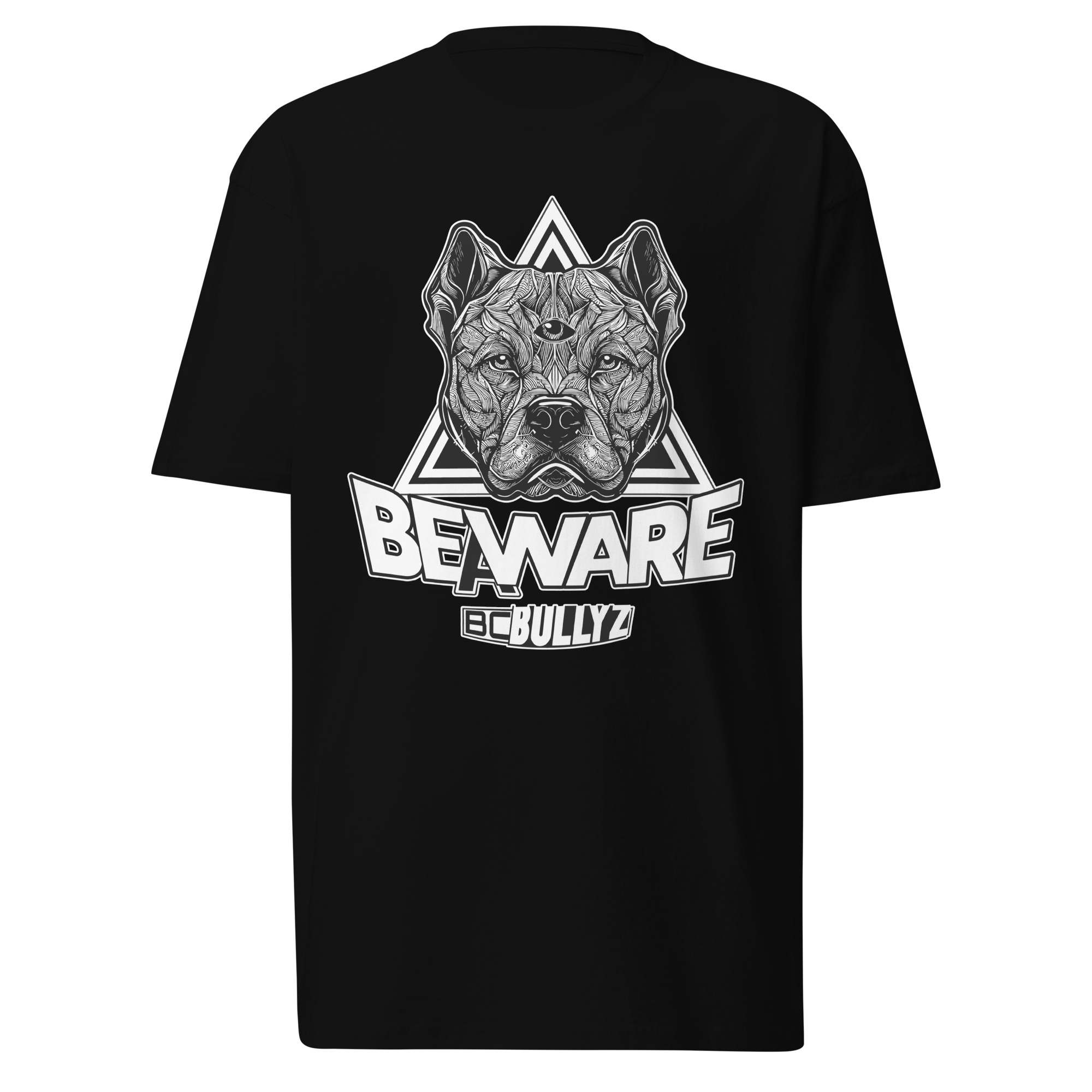 3rd Eye DeFi Premium Heavyweight Tee – black front