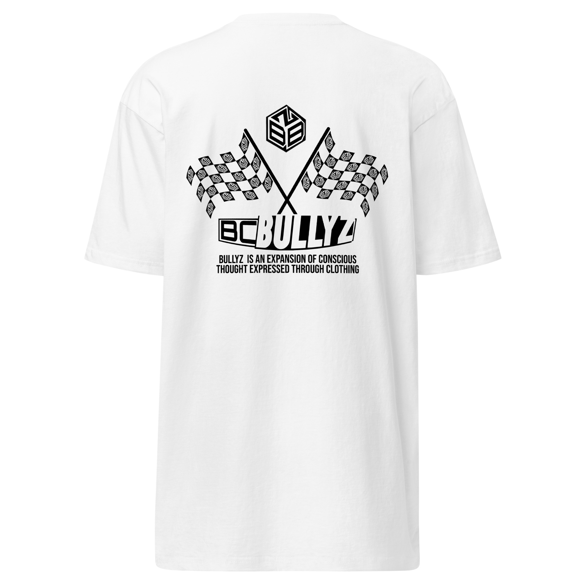 3rd Eye DeFi Premium Heavyweight Tee – white back