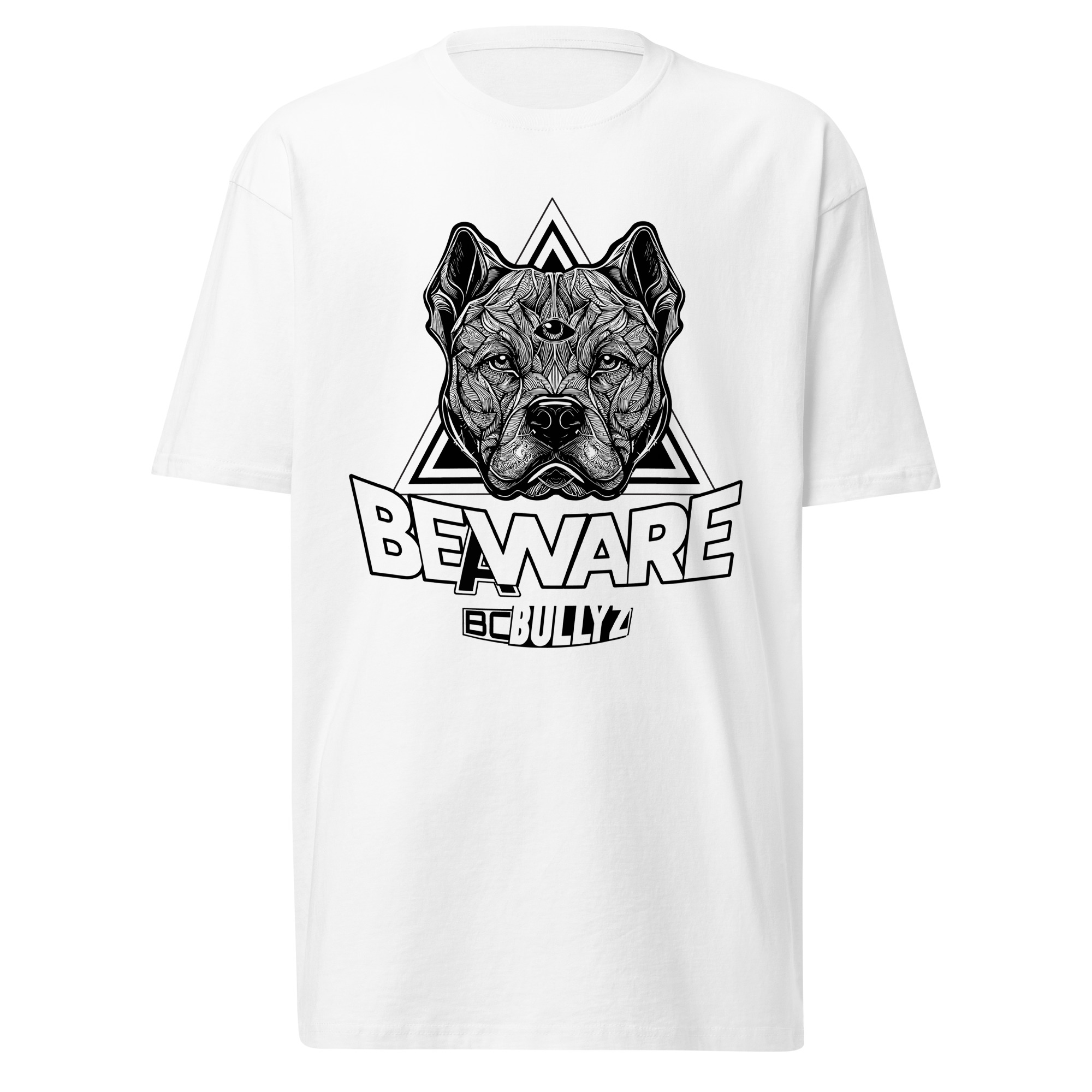 3rd Eye DeFi Premium Heavyweight Tee – white front