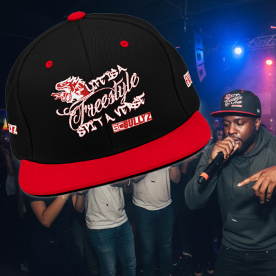 Life Is A Freestyle Red Snapback Hat