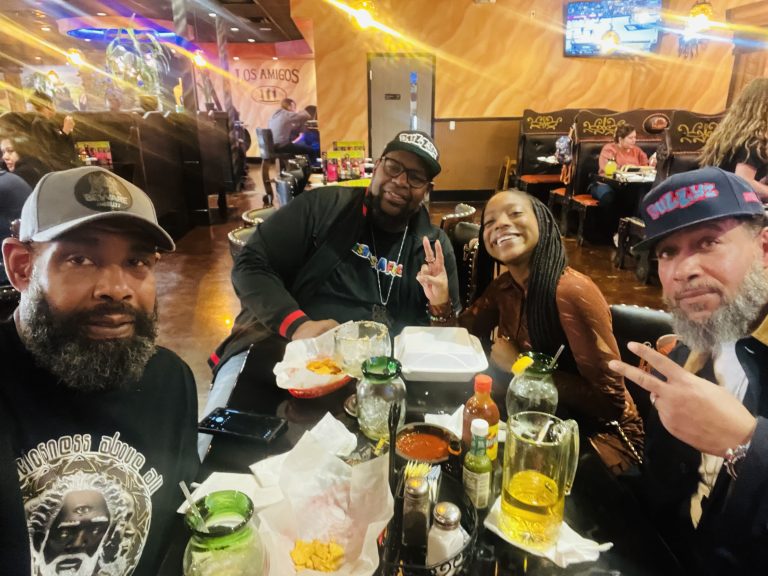BC Bullyz crew hats restaurant night out