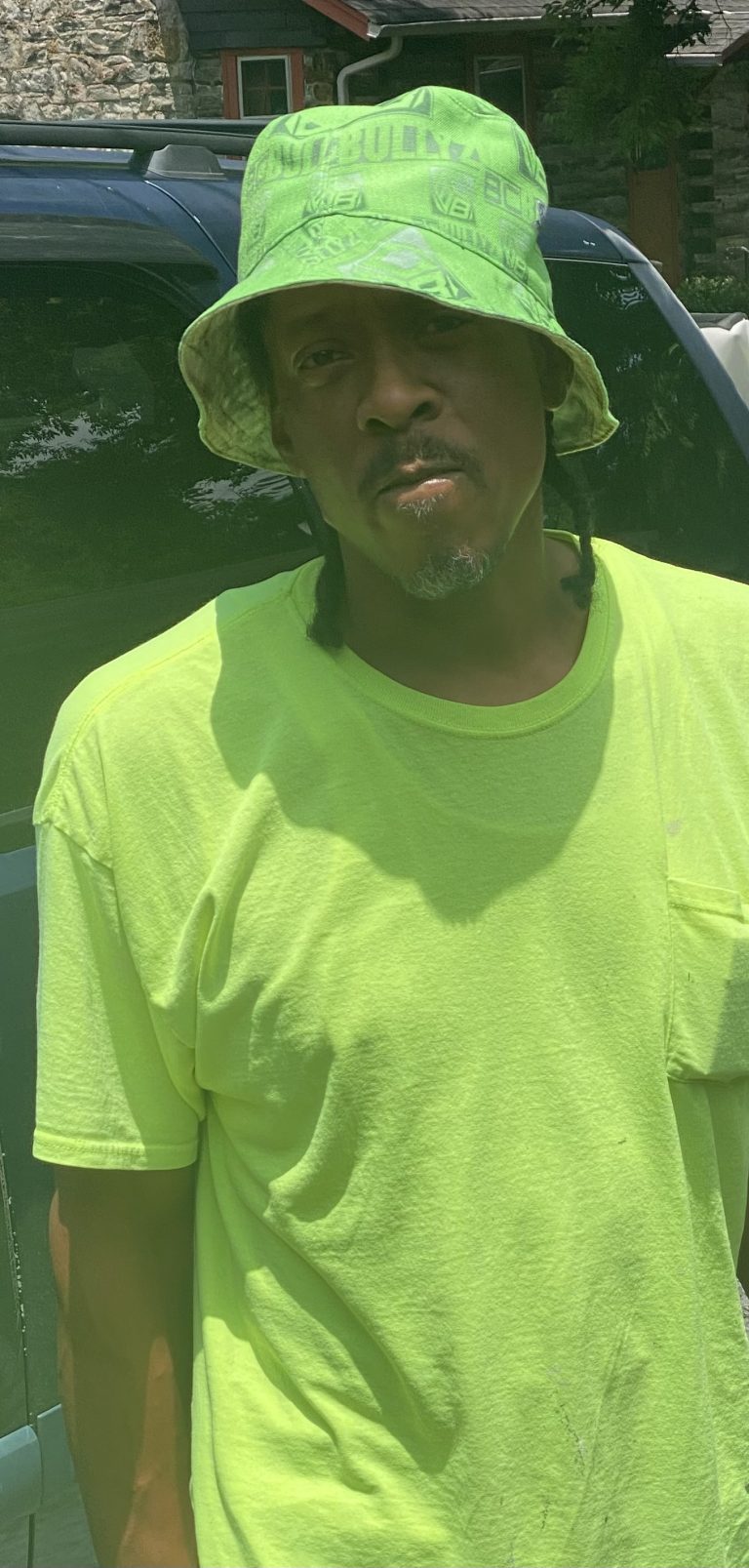 Lime green bucket hat summer streetwear