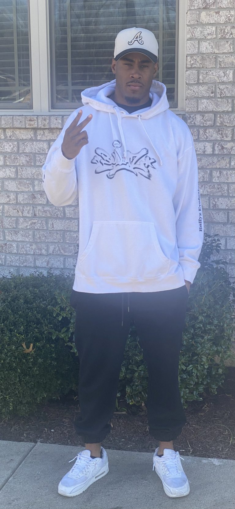 White Bullyz hoodie Men's